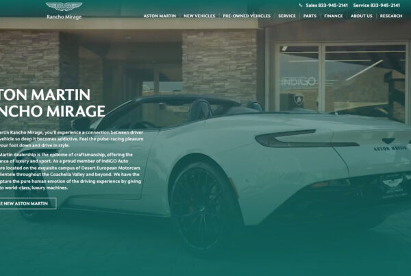 Aston Martin Rancho Mirage