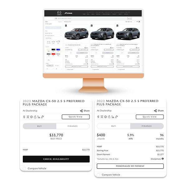 PriceStak For Mazda Dealers