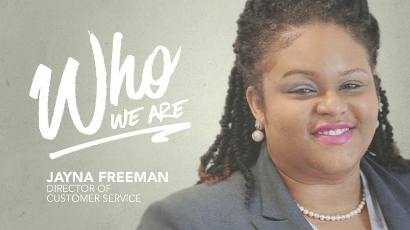 Who We Are: Jayna Freeman